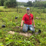 Elder-Adcox-planting-trees