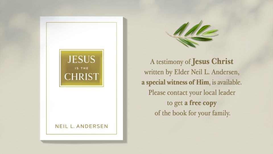 Elder Andersen book Jesus is The Christ